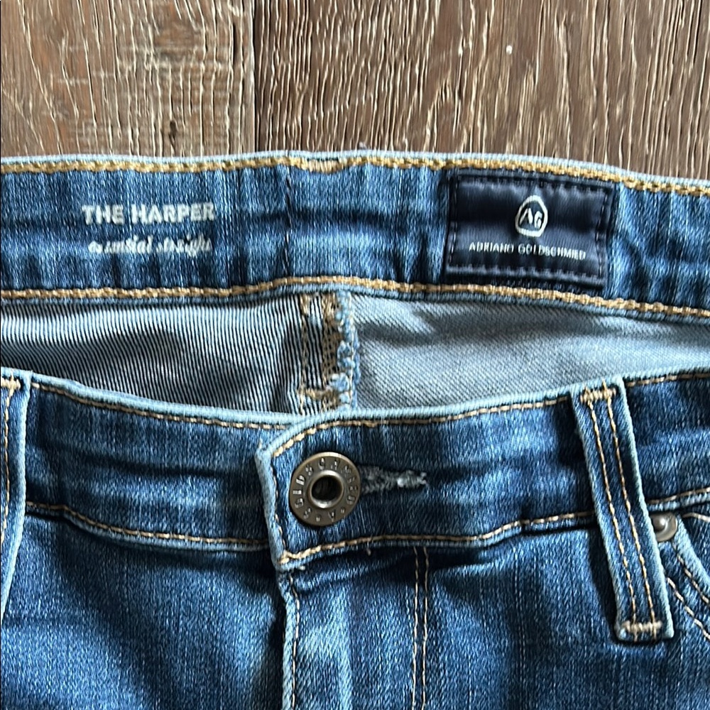 Ag Adriano Goldschmied The Harper Straight Leg Jeans - Picture 2 of 9